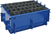 Форма металлическая для производства блоков Люкс-3